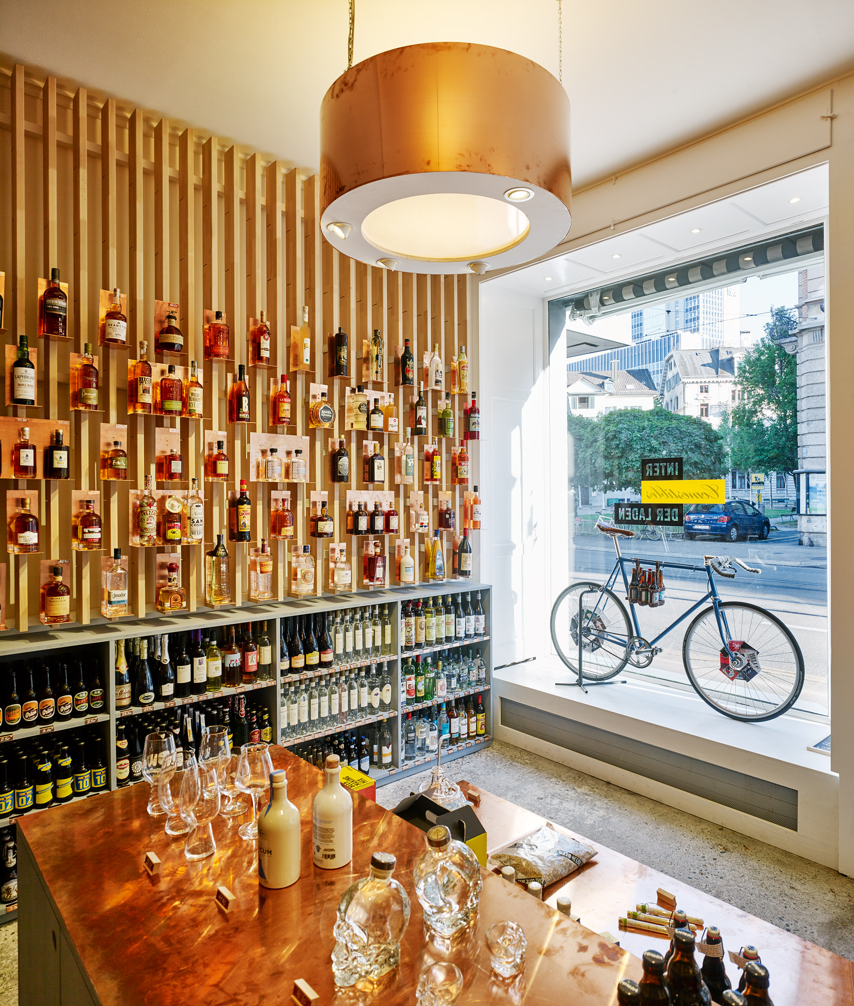 Intercomestibles Beer + drinks Shop, Zurich  I  Interior by Refurnished  /  Roland Jaggi + Friedrich Wilhelm Graf